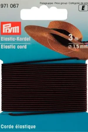 Elastica - Cordone elastico 1,5 mm marrone - Prym Scelto Dai Clienti