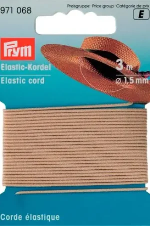 Vendita Finale Elastica - Cordone elastico 1,5 mm beige - Prym