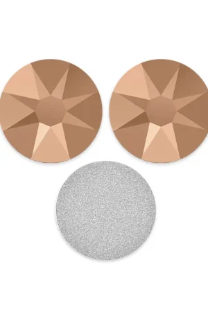 Novità Strass à coller en cristal PureCrystal 3 mm Crystal Rose Gold x36