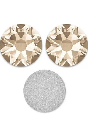 Bestseller Strass à coller en cristal PureCrystal 4 mm Light Silk x36