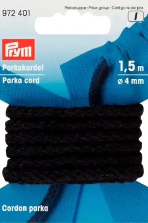 Cavi e Cordonieri - Cavi e Cordonieri per parka nero - Prym Esclusivo