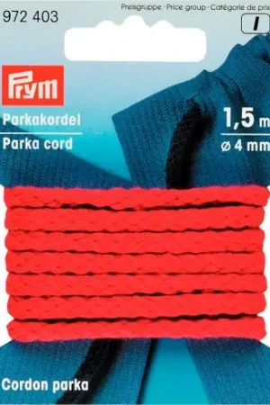 Cavi e Cordonieri - Cavi e Cordonieri parka 4mm rosso - Prym Must-Have