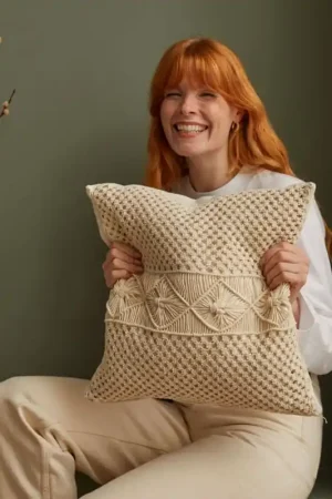 Kit di Macramè - Cuscino - DMC Bestseller