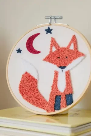 Kit di Punto Spugna - Flossie la Volpe - DMC Esclusivo