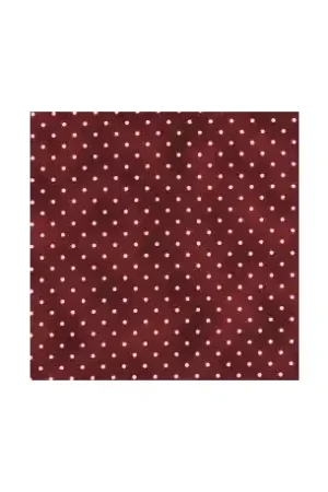 Maywood Studio, Tessuto Bordeaux a pois Esclusivo