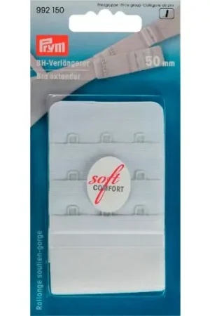 Affare Accessorio di corsetteria - gancio per reggiseno - 50 mm bianco - Prym