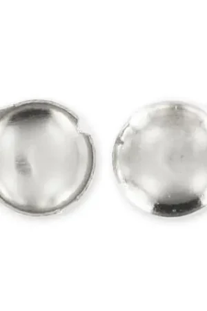 Nuovo Arrivo Clous à griffes rond 9 mm argenté x40