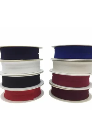 Più Venduto Passamaneria Sbieco Poliestere Ripiegabile Sbiego Matto Alto 25 Mm