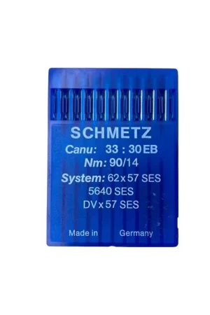 10 Aghi Schmetz Canu: 33:30EB NM 90/14 System 62x57 SES 5640 SES DVx57 SES Offerta