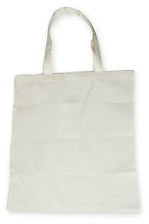 Subito Disponibile Sac Shopping en coton - Tote bag à personnaliser - 37,5x42 cm Naturel x1