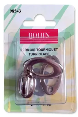 Chiusura della borsa - Fermaglio laccio emostatico - argento - Bohin Promo Stagionale