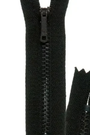 Chiusura non separabile - Cerniera ® Nero metallizzato - 18 cm - Prym Must-Have