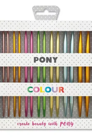 Subito Disponibile Set di Ferri Circolari Intercambiabili Colorati - Pony