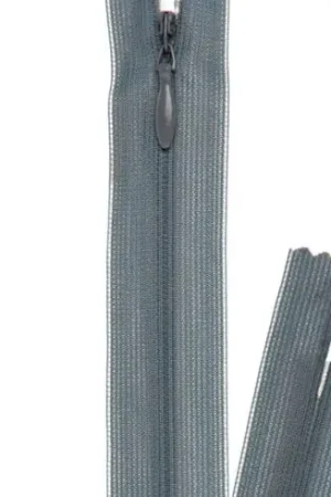 Professionale Chiusura non separabile - invisibile - Chiusura lampo ® Grigio scuro - 22 cm - Prym