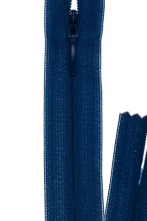 Prezzo Di Fabbrica Chiusura non separabile - invisibile - Chiusura lampo ® Blu Bugatti - 22 cm - Prym