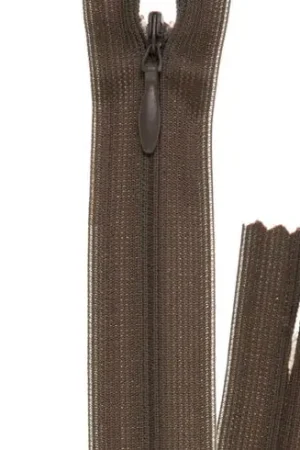 Affare Chiusura non separabile - invisibile - Chiusura Eclair ® Tabacco - 22 cm - Prym