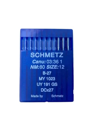 10 Aghi Schmetz Canu:03:36 1 N80 Size:12 B27 MY 1023 UY 191 GS DCx27 Sconto