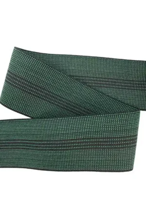 Elastico Seduta Divano Cinghia 4 Righe Tappezzeria Alto 6 Cm Verde Nero Novità