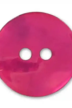 Spedizione Gratuita Bouton Nacre 18 mm Fuchsia x1