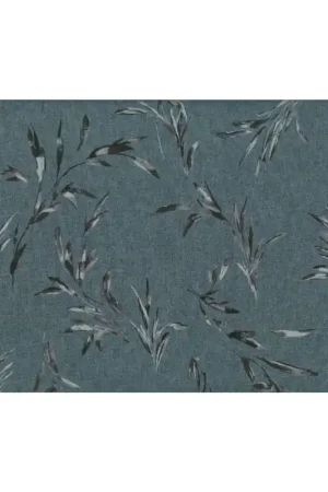 Lecien Centenary 25th by Yoko Saito, tessuto blu con fili d'erba Promo Stagionale