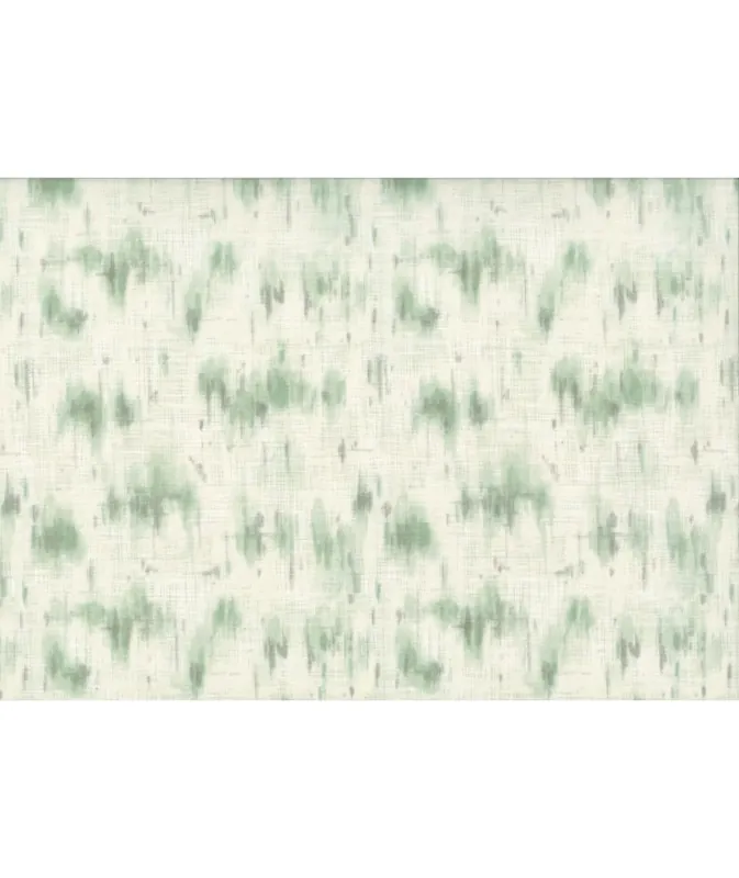 Popolare Lecien Centenary 25th by Yoko Saito, tessuto con sfumature verdi