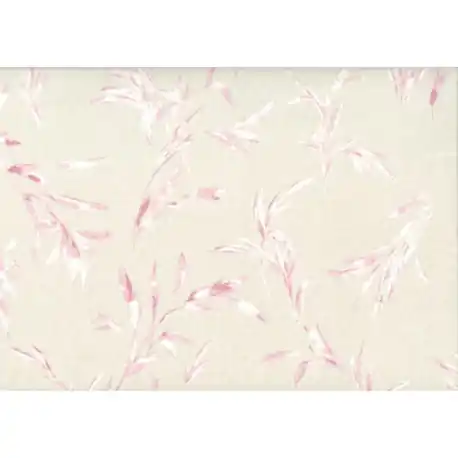 Lecien Centenary 25th by Yoko Saito, tessuto rosa con fili d'erba Ultimissimo Modello