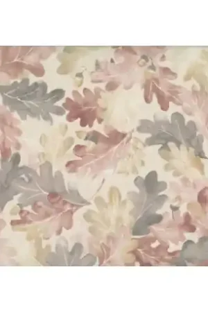 Lecien Centenary 25th by Yoko Saito, tessuto rosa con foglie e ghiande Must-Have