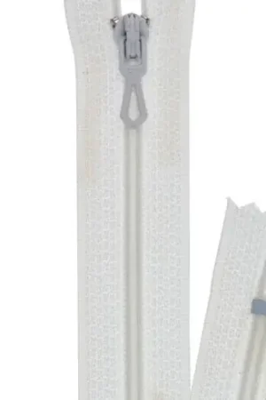 Prezzo Conveniente Chiusura non separabile - Chiusura lampo ®Bianco - Metallico - 4mm - Prym