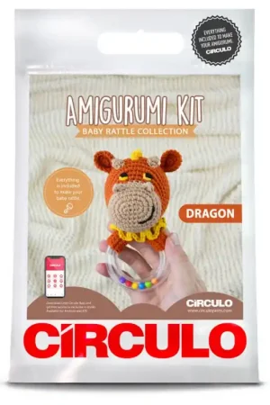 Kit Amigurumi Sonaglio Drago - Circulo Di Tendenza
