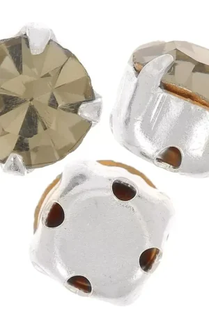 Chatons montés 4 mm Black Diamond x10 Compra Oggi Stesso