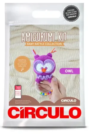 Kit Amigurumi Sonaglio Gufo - Circulo Nuova Collezione