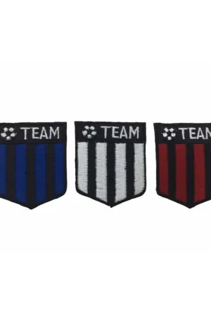 Prezzo Basso Applicazione Scudetto Termoadesiva Ricamata Patch Squadre Calcio 5x4 Cm