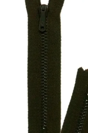 Chiusura non separabile - Chiusura Eclair ® Kaki scuro - metallico- 4mm - Prym Reso Gratuito