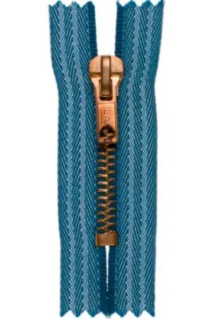 Chiusura non separabile - Chiusura Eclair ® Jean’s/Vecchio oro - Metallico - Prym Non Perdere