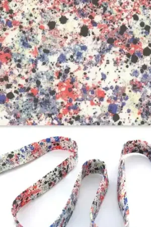 Affare Biais en tissu Liberty - Melly - Rouge x1m