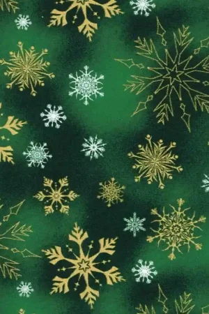 Must-Have Tessuto Popeline - Fiocchi di Neve - Marmorizzato