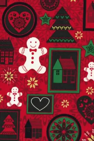 Tessuto Popeline - Notte di Natale Saldi