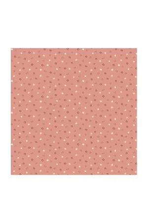 Ultime Pezzi Henry Glass, Tealicious by Anni Downs - Tessuto Rosa con piccoli Quadrati e Puntini - 110cm