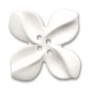 Prezzo Basso Bouton fleur de tiaré 44 mm Blanc x1