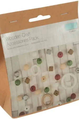 Pack di 33 Pezzi in Legno per Macramé - Trimits Scelto Dai Clienti