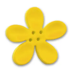 Scelto Dai Clienti Bouton orchidée 30 mm Jaune x1