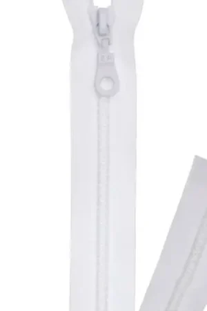 Spedito Oggi Chiusura separabile - Chiusura lampo ®Bianco - Modellata - Prym