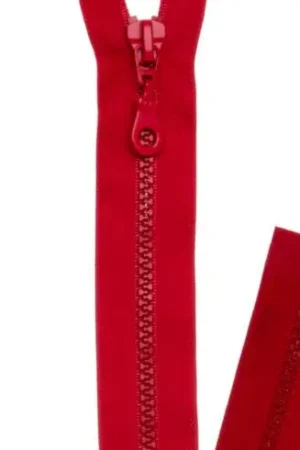 Soddisfatti O Rimborsati Chiusura separabile - Chiusura Eclair ® Rosso sangue - Stampata - Prym