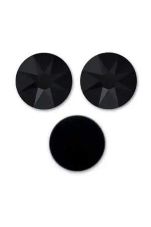 Miglior Prezzo Strass à coller en cristal PureCrystal 6 mm Jet x10