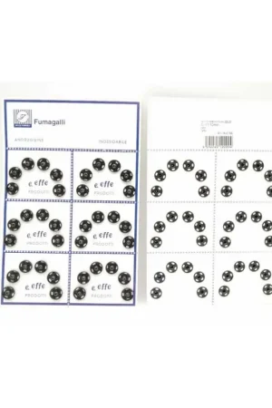 Spedizione Gratuita 36 Pz Bottoni Automatici Pressione Acciaio Cucire Mis 10 Mm