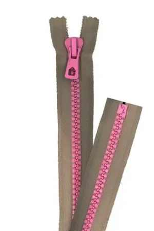 Spedizione Espresso Chiusura non separabile - Chiusura lampo ® Beige/rosa - Iniettato - Prym