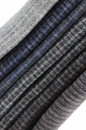 Pacchettino Giapponese, 7 Tessuti 33 x 35 cm, Blu Grigio Saldi