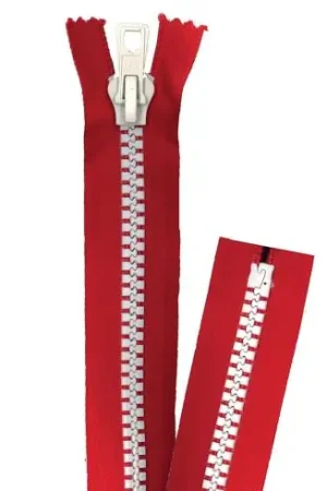 Chiusura non separabile - Chiusura Eclair ® Rosso/Bianco - Iniettato - Prym Di Tendenza