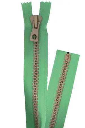 Chiusura non separabile - Chiusura Eclair ® Verde/Beige - Iniettato - Premax Reso Gratuito