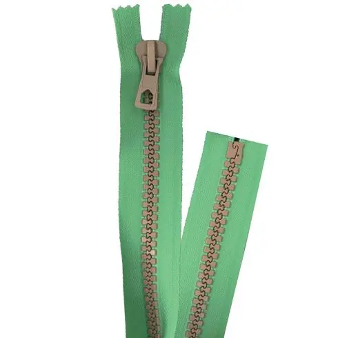 Chiusura non separabile - Chiusura Eclair ® Verde/Beige - Iniettato - Premax Reso Gratuito